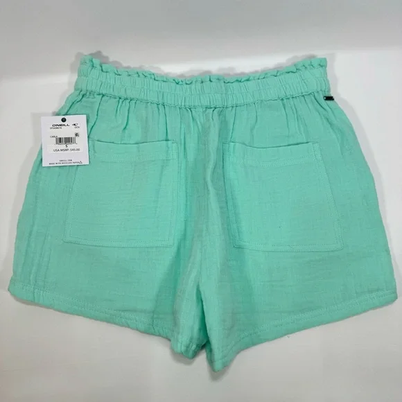 NWT New O'Neill Carla Women's Double Gauze Shorts XL Beach Comfy Soft Colorful - Picture 4 of 6